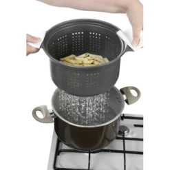 Brunner Set Pentole | Chocolate 9 + 1 Ø 22 -Bruner Campeggio Negozio mandarina 9 1 o 22 2