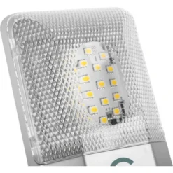 Plafoniera Brunner Auriga -Bruner Campeggio Negozio plafoniera brunner auriga involucro resistente 550 lumen 48 led 12