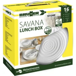 Brunner Lunch Box Savana -Bruner Campeggio Negozio set piatti lunch box savana brunner 2