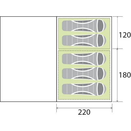 Tenda Brunner Arquis Outdoor 5 4 Tenda Brunner Arquis Outdoor 5 - immagine 4
