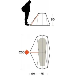 Tenda Ferrino Grit 1 -Bruner Campeggio Negozio tenda grit 1 2