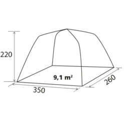 Tenda Brunner Rambler -Bruner Campeggio Negozio veranda rambler 3